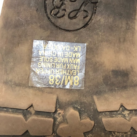 Lucky Brand Dexter lace up combat booties, size 8 - Picture 6 of 7